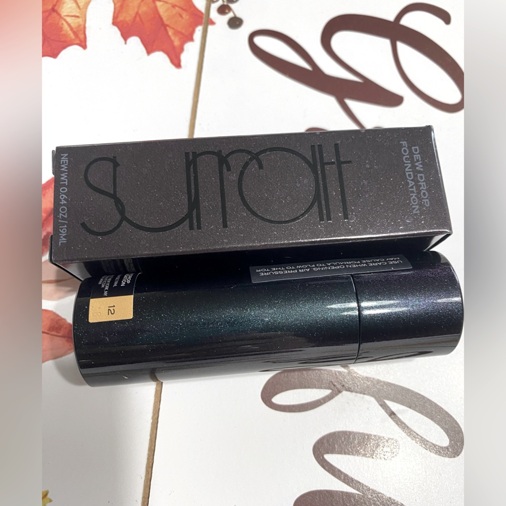 💄Surratt Beauty Dew Drop Foundation #12. NIB never opened honey/golden ochre